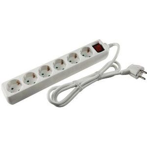Goobay Stopcontact w. 6 stopcontacten - 1 5 m