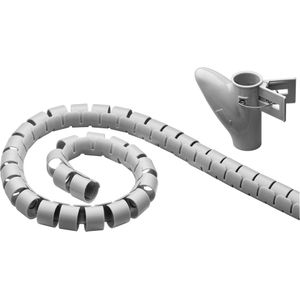 Spiraalband Tot 20mm - Met Invoerhulp - 2,5 Meter - Grijs