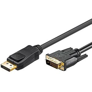 Goobay DisplayPort-Adapter 51961 DP/DVI 2m schwarz