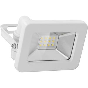 LED Schijnwerper - Compact - Wit - IP65 - 110 Graden Stralingshoek