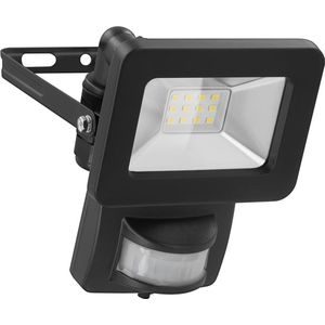 Goobay LED-schijnwerper - Bewegingssensor - 10W - Zwart