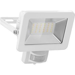 Goobay LED-schijnwerper met bewegingssensor voor buiten - 30W / wit