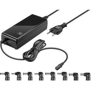 Goobay 90 W notebook-voeding - incl. 1x USB- en 8x DC-adapters; 12V - 22V tot max. 4A