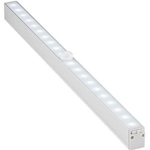 LED Onderbouwlamp Op Batterij - Met Bewegingsmelder - 2,2W - Koel Wit - 33 Centimeter