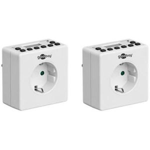 Tijdschakelklok - Digitaal - Set van 2 Stuks - Binnengebruik