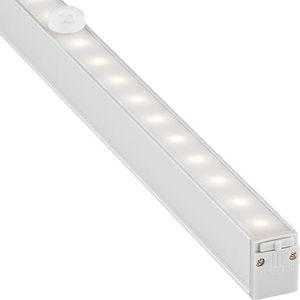 LED Onderbouwlamp Op Batterij - Met Bewegingsmelder - 2,2W - Warm Wit - 33 Centimeter