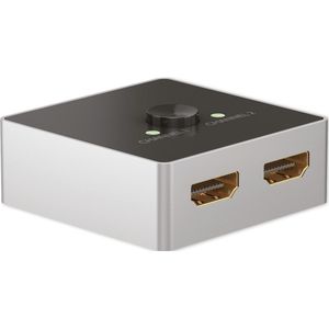 HDMI switch | Goobay | 2-poorts (4K@60Hz, HDCP, Bi-directioneel)