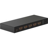 Goobay - HDMI Schakelaar 4 naar 1 - Zwart - HDMI 2.0 (4K 60Hz + HDR)