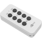 Goobay losse afstandsbediening voor draadloze schakelset / wit