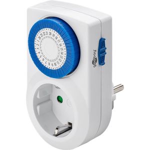 Goobay tijdschakelklok - mechanisch (48 schakelingen per 24u) - voor binnen / wit