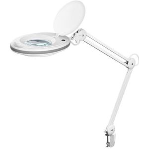 goobay 60361 LED kunststof loeplamp met 8 watt kleurtemperatuur: 6500 K, lichtopbrengst 650 lm, bedrijfsspanning: 230 V (AC), wit