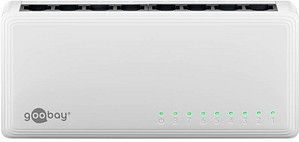 Goobay 8-Port Gigabit Switch - Wit