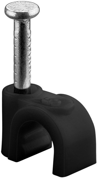 goobay - 64678 - Kabelklem - Zwart - 100 Stuks