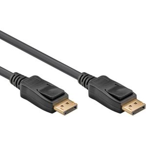 goobay DisplayPort 2.1 Kabel 2,0 m schwarz, 1 St.