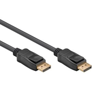 DisplayPort kabel - DP2.1 (8K 60Hz) - CCS aders / zwart - 3 meter