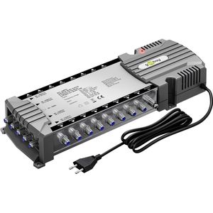 Goobay - Satelliet Multischakelaar - 5 Ingangen - 16 Uitgangen - Satelliet Accessoires