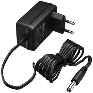 goobay 64976 Universele voeding 12 V / 18 W 1,5 A stekkervoeding 12 V/reservevoeding met DC-stekker 5,5 mm x 2,5 mm voor tv-box, router, ledstrips, videocamera, 1,8 meter