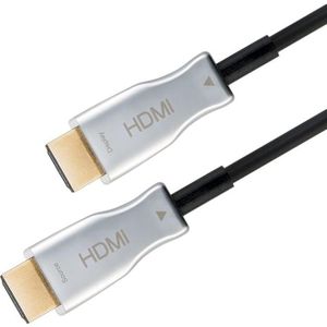 Goobay 65569 - Câble optique hybride/câble HDMI optique/câble haute vitesse avec Ethernet et AOC / 40 m