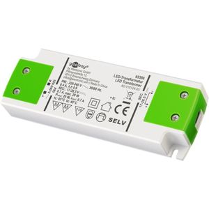 Goobay 65586 led-transformator 700 mA/20 W/led transformator voor constante stroom, led-driver constante stroombron, transformator binnenverlichting, voeding