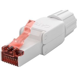 RJ45 connector Cat6 | UTP (Voor stugge en soepele kern, Field plug)