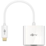 Goobay - USB-C auf HDMI Kabel - 3840*2160p @ 60Hz & 3D - USB-C Adapterkabel - 0,2 meter