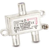 Goobay SAT EW Kabel-combiner Zilver