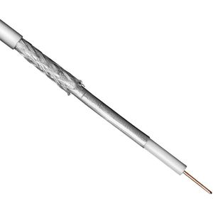Koaxialkabel (CCS) 100dB 2x geschirmt Klasse A 100m 100m auf einem Kun