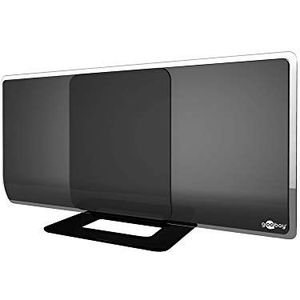 Goobay - Actieve Full HD DVB-T2 Binnenantenne - Zwart - Incl. LTE/4G Filter