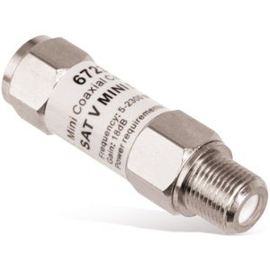 Goobay - 67237 - Kabelversterker - Mini Coaxiaal - F-stekker > F-aansluiting