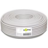 Luidsprekerkabel CCA - Wit - 50 Meter - 2 x 1,5mm2