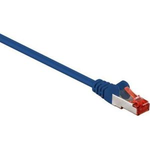 Netwerkkabel | Cat6 S/FTP | 20 meter (100% koper, LSZH, Blauw)