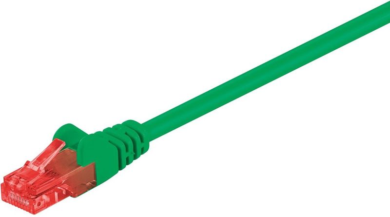 CAT 6 Patchkabel, U UTP, gr&#252;n