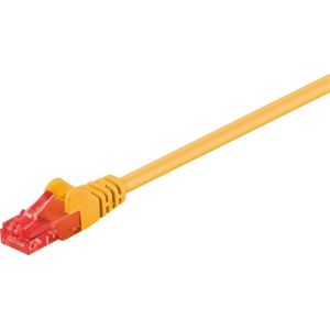 CAT 6 Patchkabel, U UTP, gelb