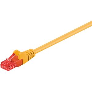 Wentronic CAT6 Netwerkkabel - RJ45 - Geel - 1 m