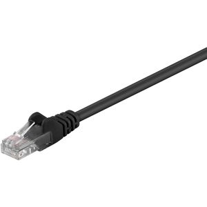 CAT 5e Patchkabel, U UTP, schwarz