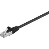 CAT 5e Patchkabel, SF UTP, schwarz