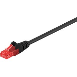 CAT 6 Patchkabel, U UTP, schwarz