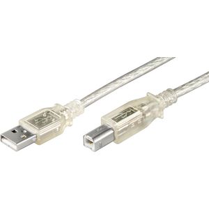 Goobay USB 2.0 Hi-Speed kabel, Transparant