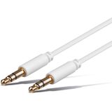 GOOBAY Klinkenkabel 69114, Superslim, 3 m, weiß