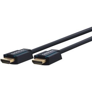 ClickTronic 5m High Speed HDMI kabel Type A (Standaard) Blauw