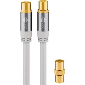 Goobay - Aansluitkabel - Antennekabel - 135 dB - Voor HD-TV en Digitale Signal