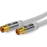 Goobay TV-antennekabel (135 DB - 4x Afgeschermd