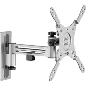 goobay Universele tv-muurhouder/draaibaar, kantelbaar, uittrekbaar tot 23,6 cm/max. 15 kg/13-43 inch/tot VESA 200 x 200 mm compatibel/geschikt voor campers / 71988