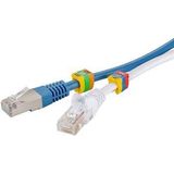 Goobay markeerclips (0-9) voor kabels - 3,8 - 5,9 mm - 100 stuks / diverse kleuren