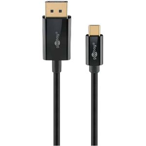 GOOBAY USB3.1 Adapterkabel 75705 USB-C/Displayport 2,0m schwarz