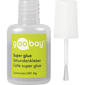 Goobay Secondenlijm flacon 10 gram met penseel - 6453110