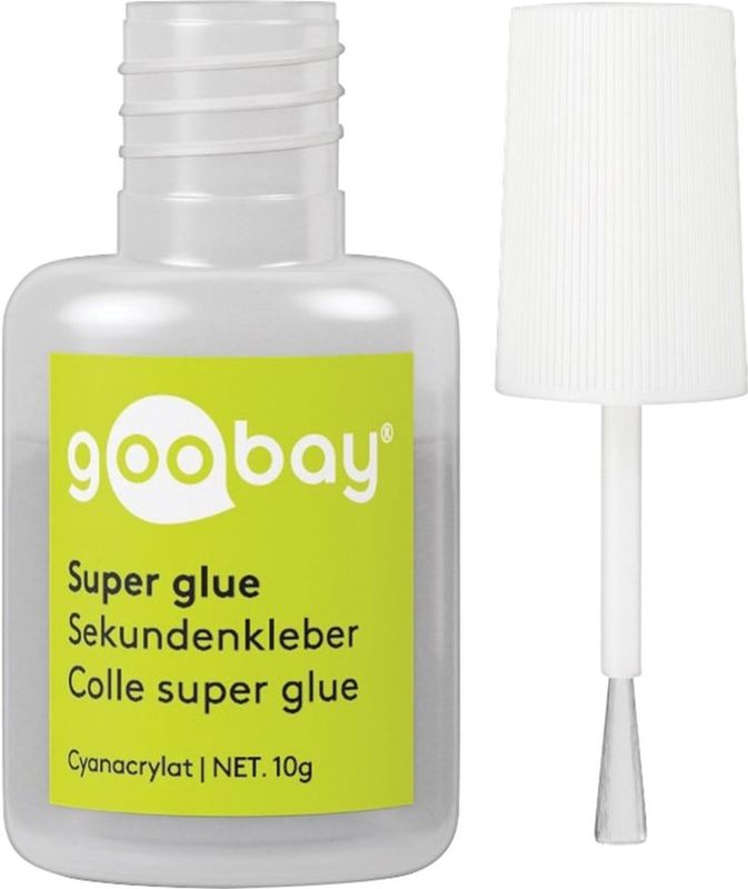 Goobay - Secondelijm - 10 Gram - Flesje Met Kwast