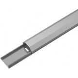 Goobay aluminium kabelgoot - 110 x 3,3 cm / grijs