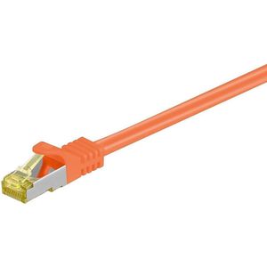 S/FTP CAT7 10 Gigabit Netwerkkabel - CU - 10 meter - Oranje