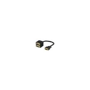Wentronic SVGA adapter (SVGA-stekker naar 2x SVGA-aansluiting)